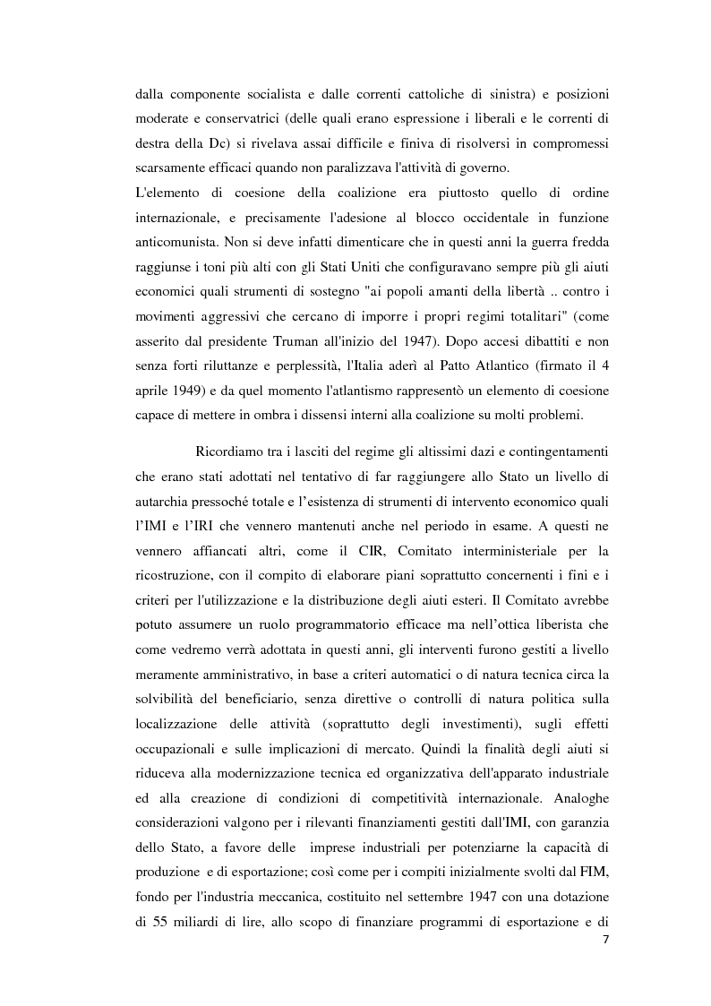Anteprima della tesi: Integrazione Europea e diversione dei traffici: l'esperienza italiana., Pagina 8