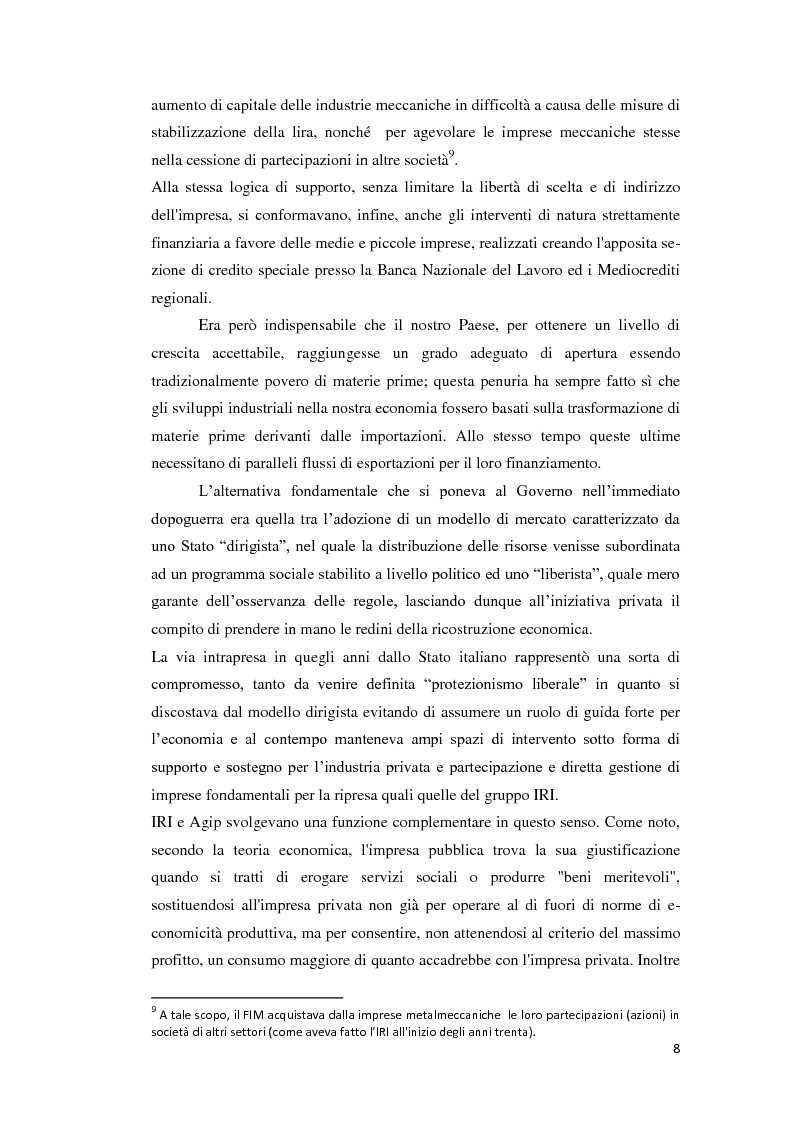 Anteprima della tesi: Integrazione Europea e diversione dei traffici: l'esperienza italiana., Pagina 9