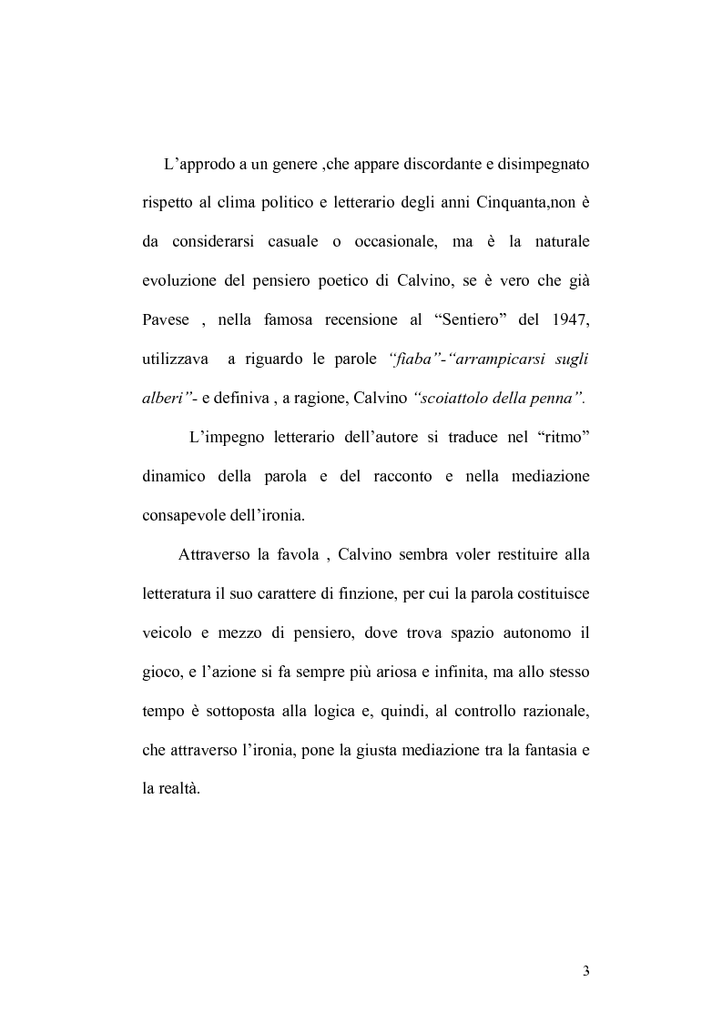 Anteprima della tesi: Presenze di Ludovico Ariosto nella narrativa di Italo Calvino, Pagina 3