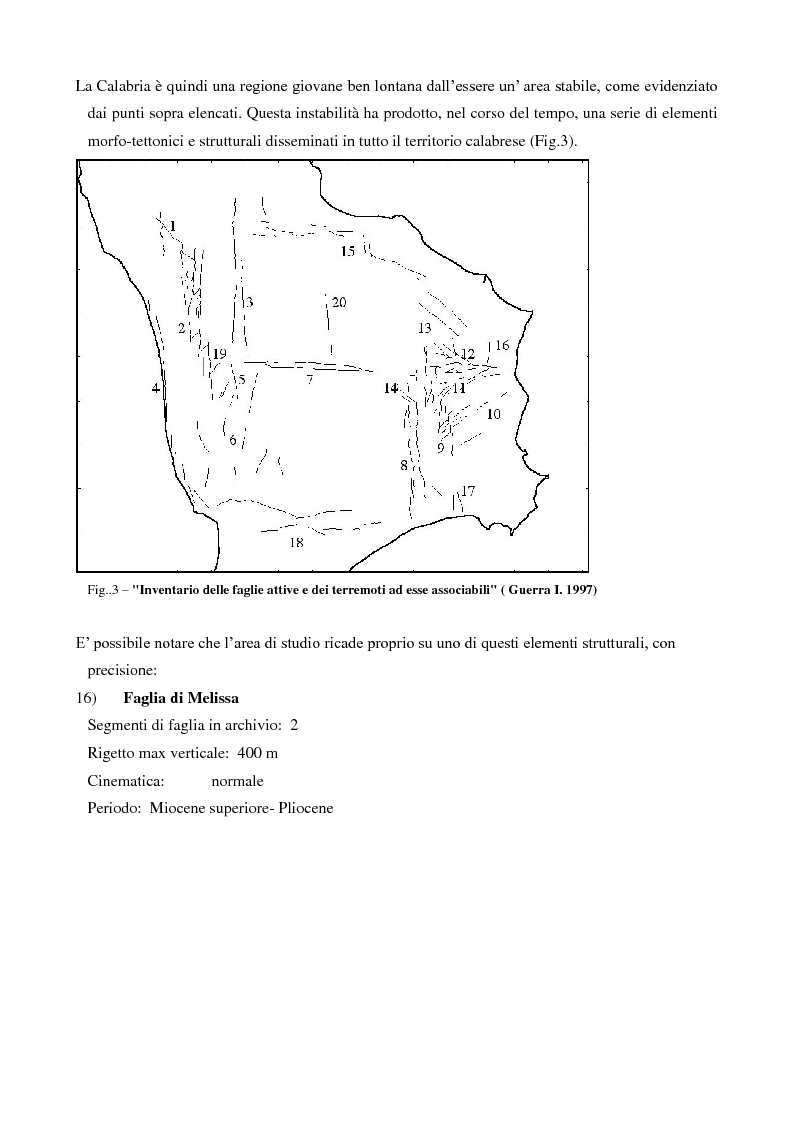 Anteprima della tesi: Caratterizzazione geologica e geotecnica di un sito per la realizzazione di un parco eolico, Pagina 5