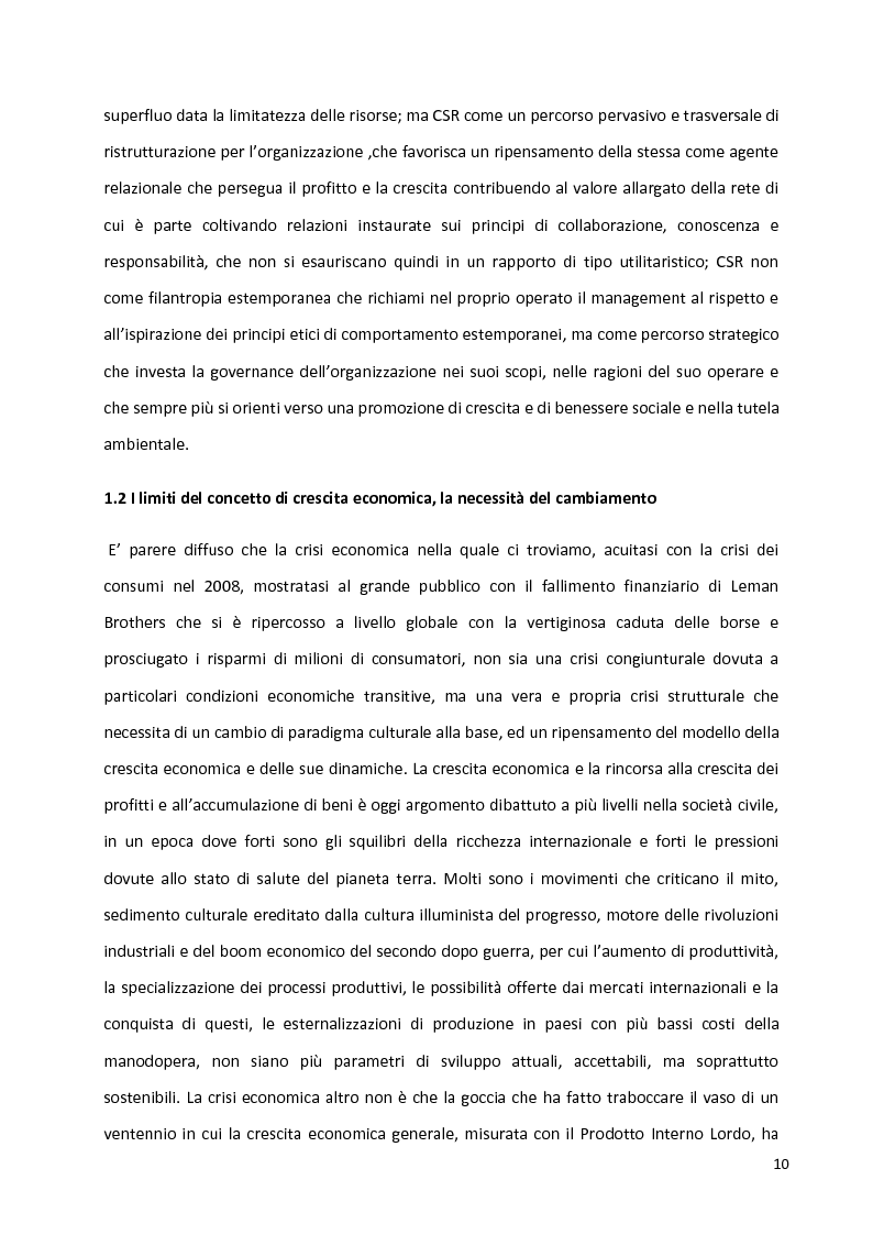 Anteprima della tesi: Percorsi identitari nell'ambito della Responsabilità Sociale d'Impresa, Pagina 7