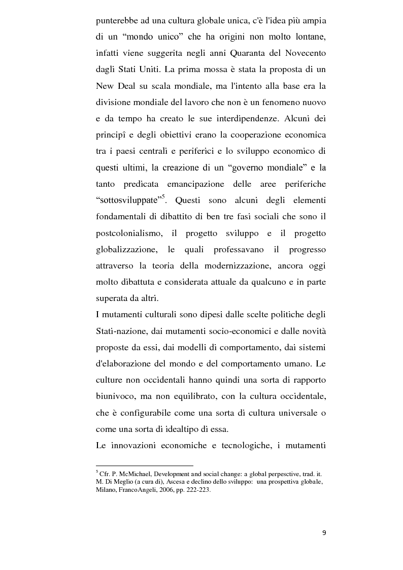 Anteprima della tesi: Alla ricerca della cultura globale, Pagina 4