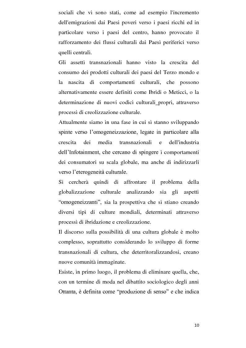Anteprima della tesi: Alla ricerca della cultura globale, Pagina 5
