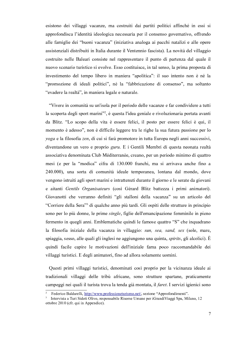 Anteprima della tesi: L'animatore turistico, Pagina 5