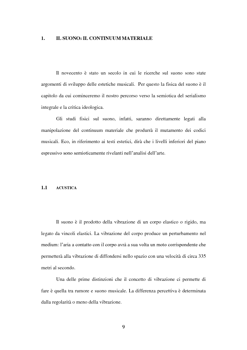 Anteprima della tesi: Semiotica del serialismo integrale, Pagina 5