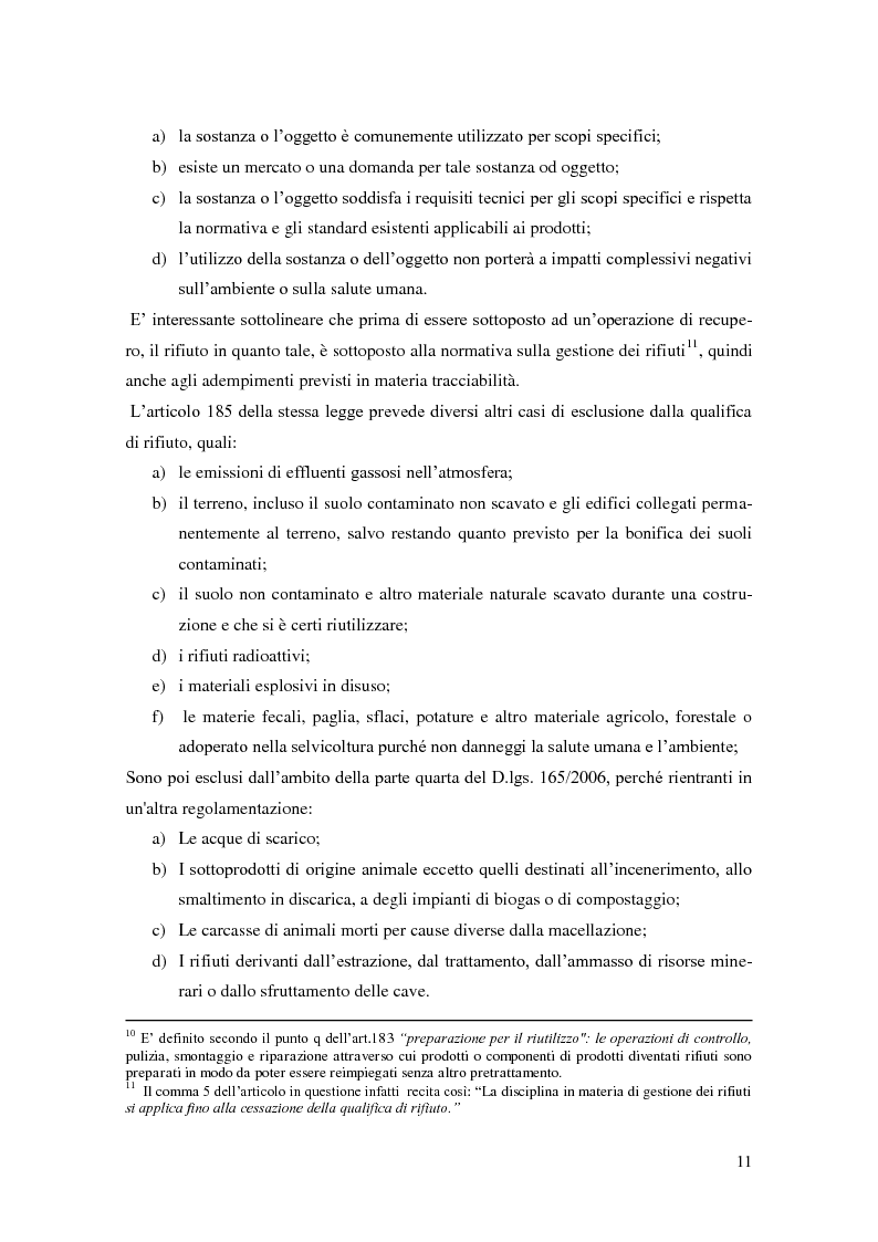 Anteprima della tesi: L'implementazione del SISTRI nella tracciabilità dei rifiuti: vantaggi e criticità, Pagina 9