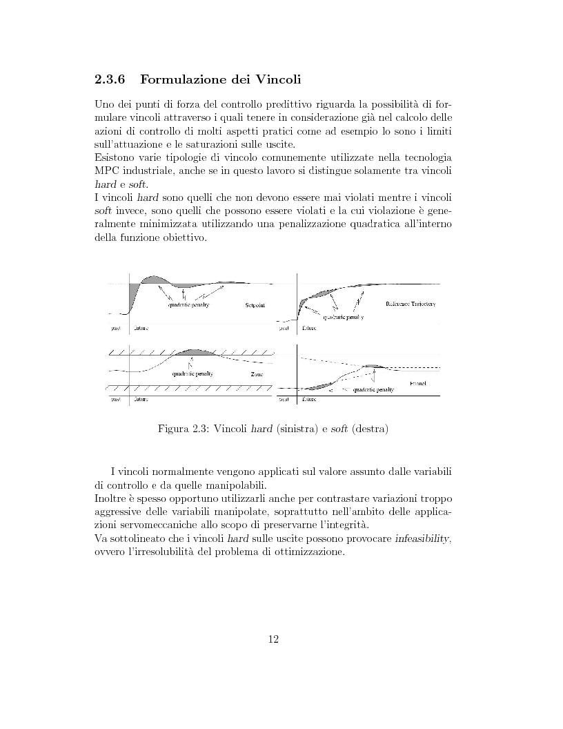 Anteprima della tesi: Prestazione di diverse tipologie di controllori predittivi per processi lineari multivariabili vincolati, Pagina 12