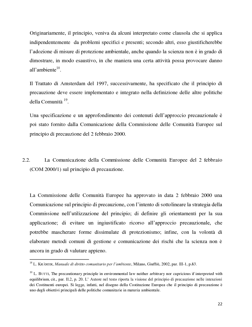 Anteprima della tesi: La decisione precauzionale tra normazione, amministrazione e giurisdizione, Pagina 11