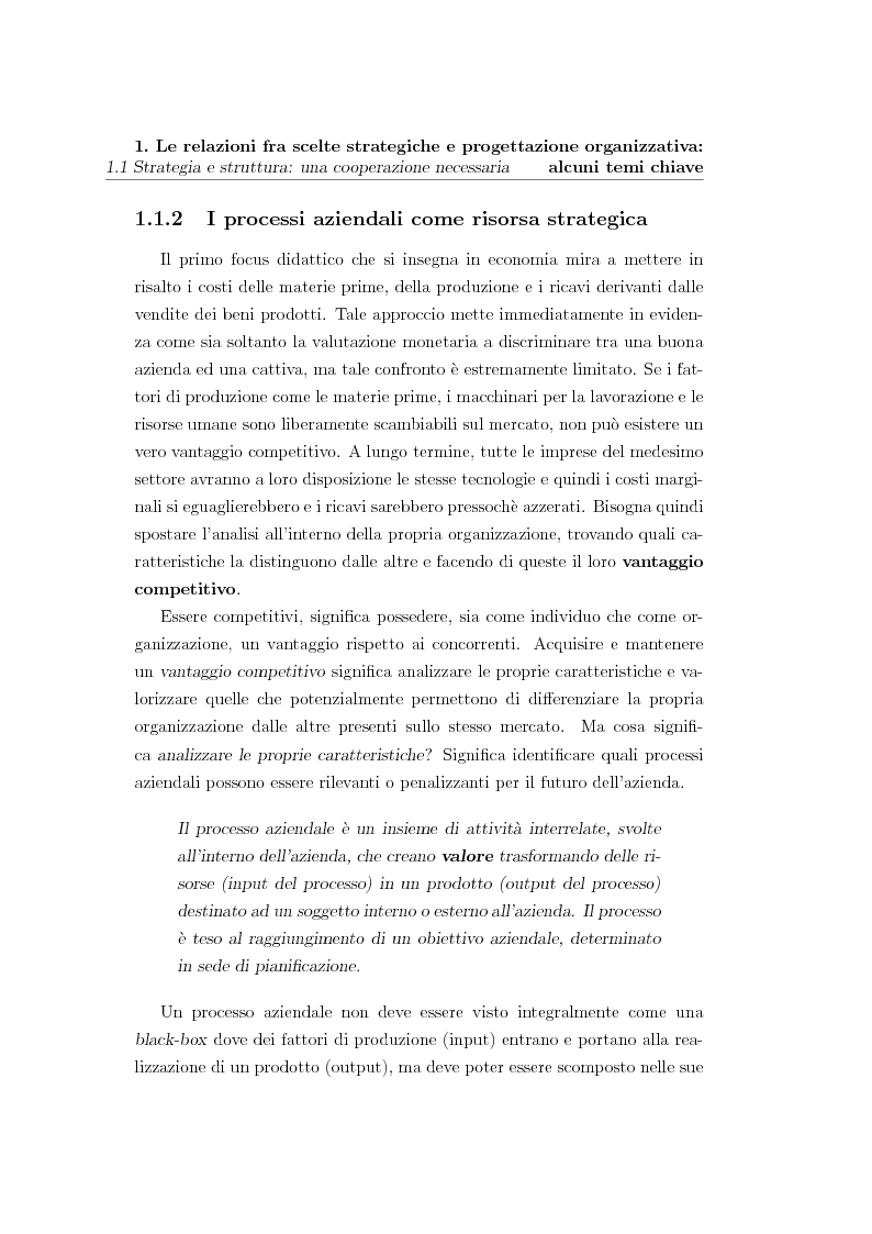 Anteprima della tesi: Scelte strategiche, sistemi informatici e collaborative network - Comportamenti organizzativi emergenti nel processo di gestione del cliente di una multi-utility, Pagina 5