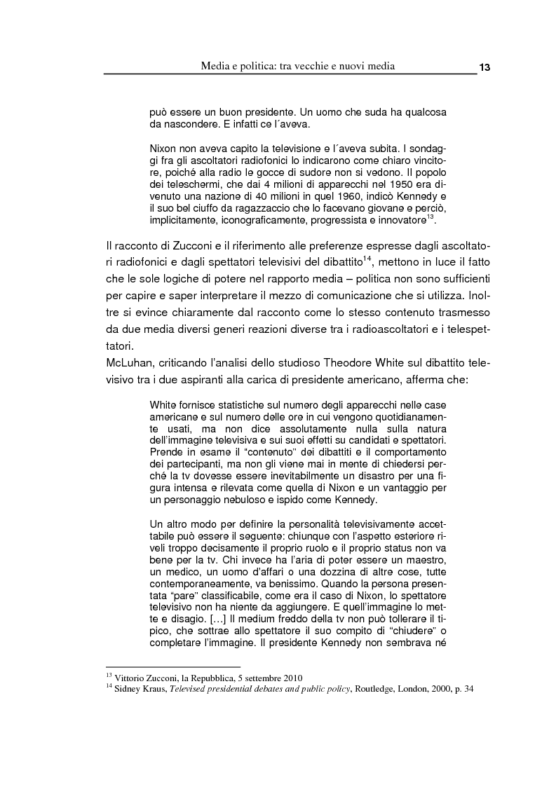 Anteprima della tesi: Oltre la massa? Il Pd tra vecchi e nuovi media. Analisi del caso torinese, Pagina 11