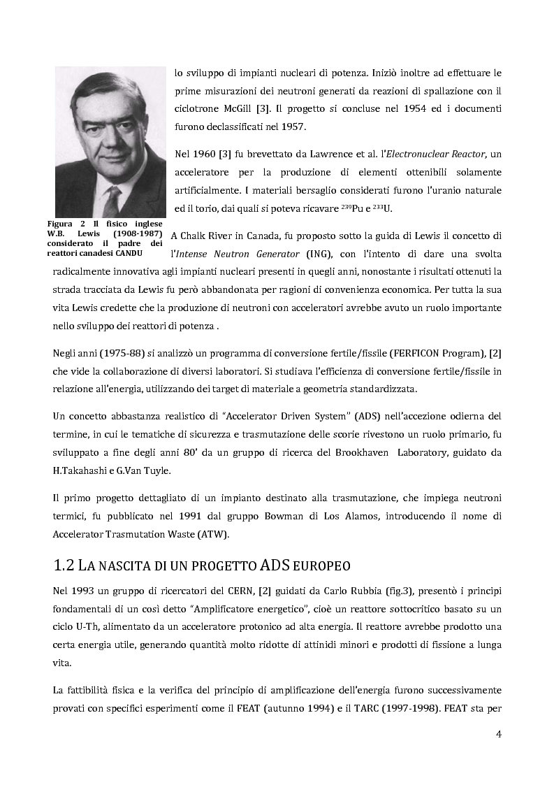 Anteprima della tesi: Velocimetria con gli ultrasuoni pulsati in un modello di target del reattore ADS, Pagina 3