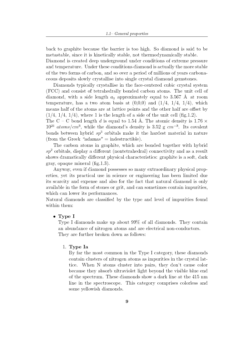Anteprima della tesi: Study and characterization of diamond surface for biosensoring applications, Pagina 6