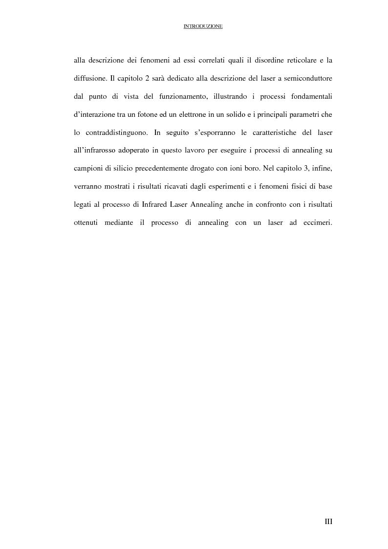 Anteprima della tesi: Il laser all'infrarosso nella tecnologia del silicio, Pagina 4