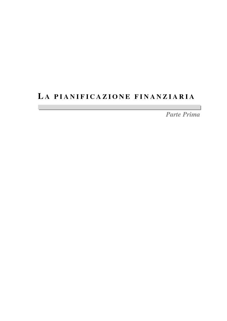 Anteprima della tesi: I benefici della pianificazione finanziaria per le PMI nell' accesso al credito bancario: analisi empirica, Pagina 6
