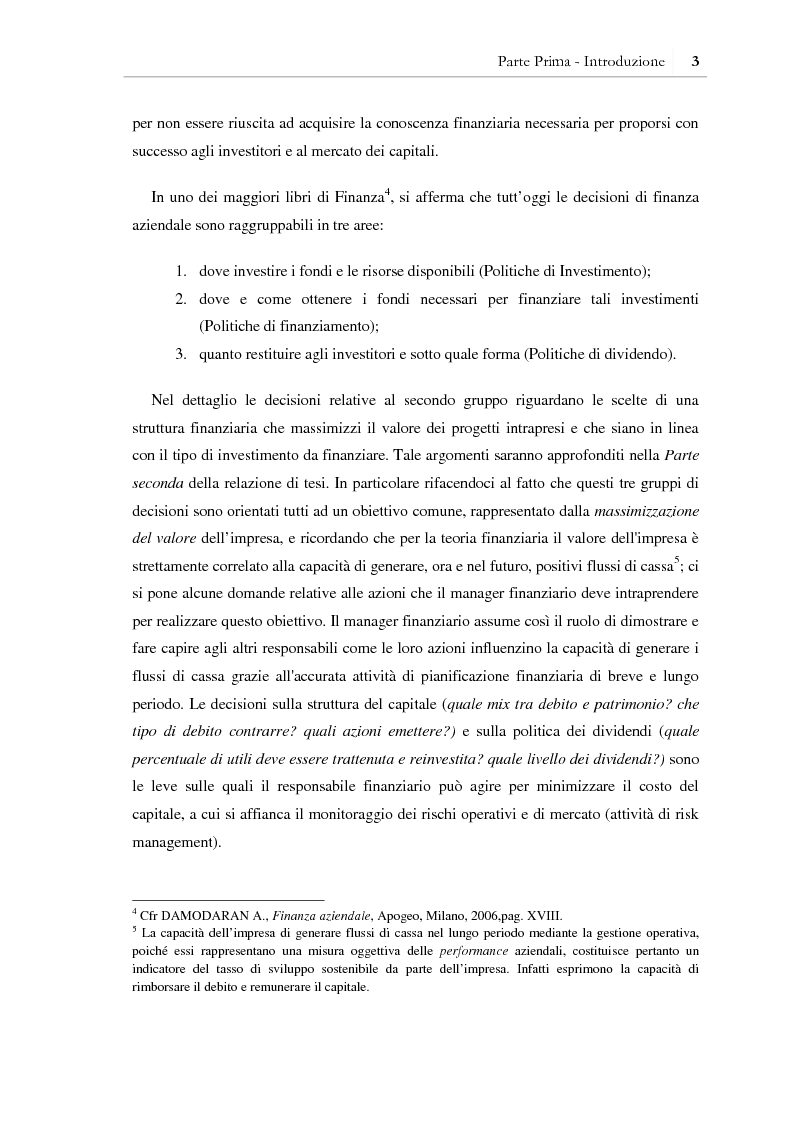 Anteprima della tesi: I benefici della pianificazione finanziaria per le PMI nell' accesso al credito bancario: analisi empirica, Pagina 8