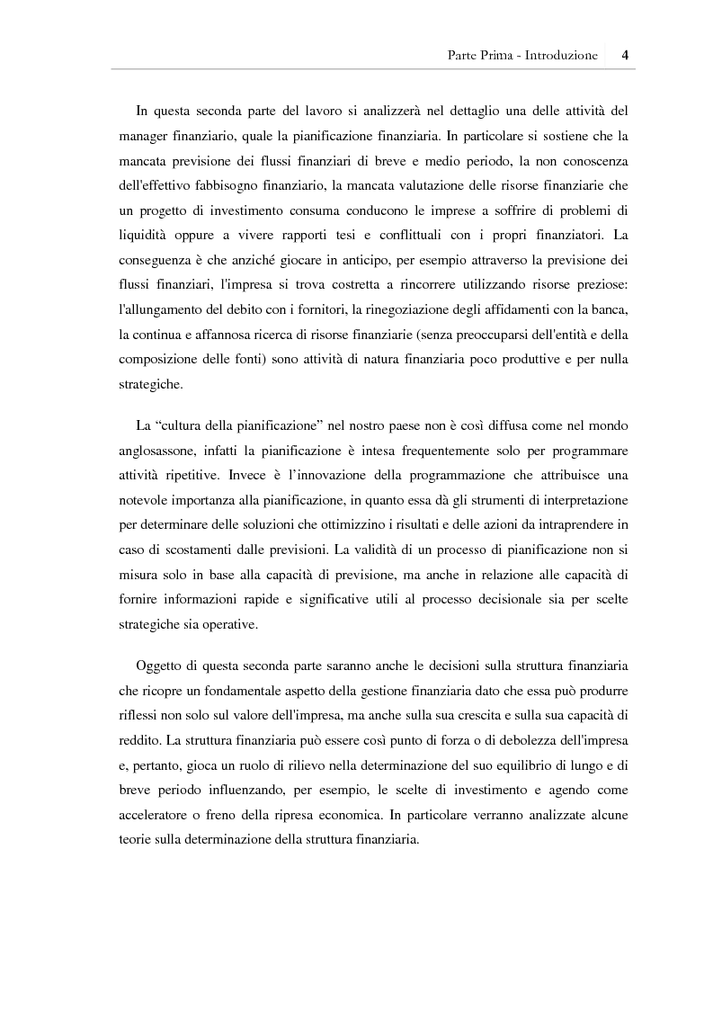 Anteprima della tesi: I benefici della pianificazione finanziaria per le PMI nell' accesso al credito bancario: analisi empirica, Pagina 9