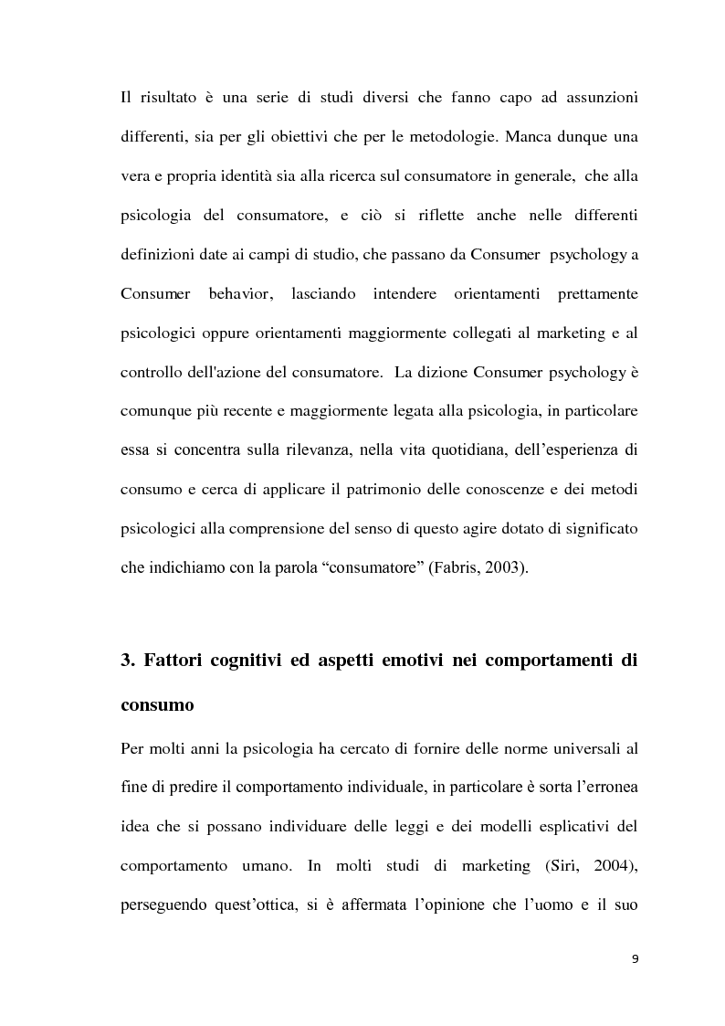 Anteprima della tesi: L'atmosfera del punto vendita. Luci, suoni, odori e sapori per riscoprire i sensi. Il caso Feltrinelli, Pagina 8