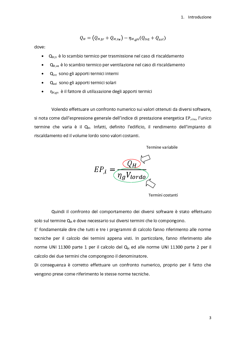 Anteprima della tesi: Analisi energetica di una struttura attraverso il confronto di tre programmi di calcolo: TRNSYS, TAS, DOCET, Pagina 4