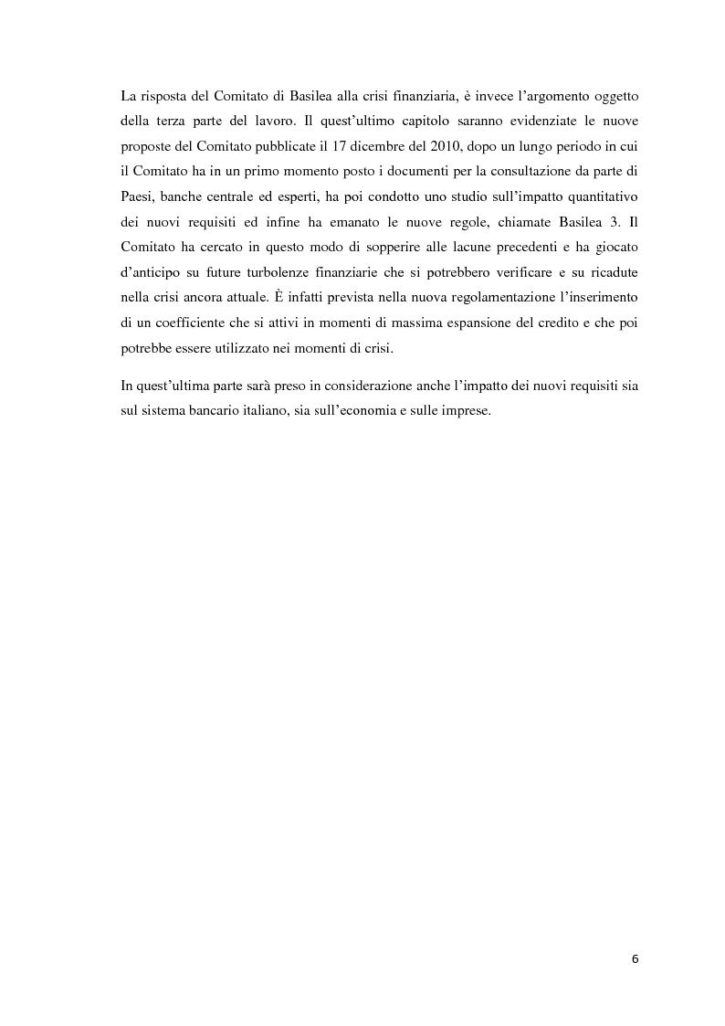 Anteprima della tesi: L'esigenza di un sistema finanziario stabile: Basilea 3, Pagina 3