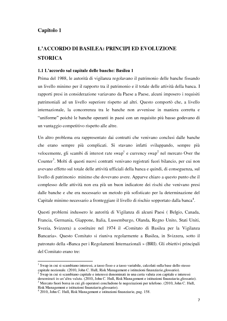 Anteprima della tesi: L'esigenza di un sistema finanziario stabile: Basilea 3, Pagina 4