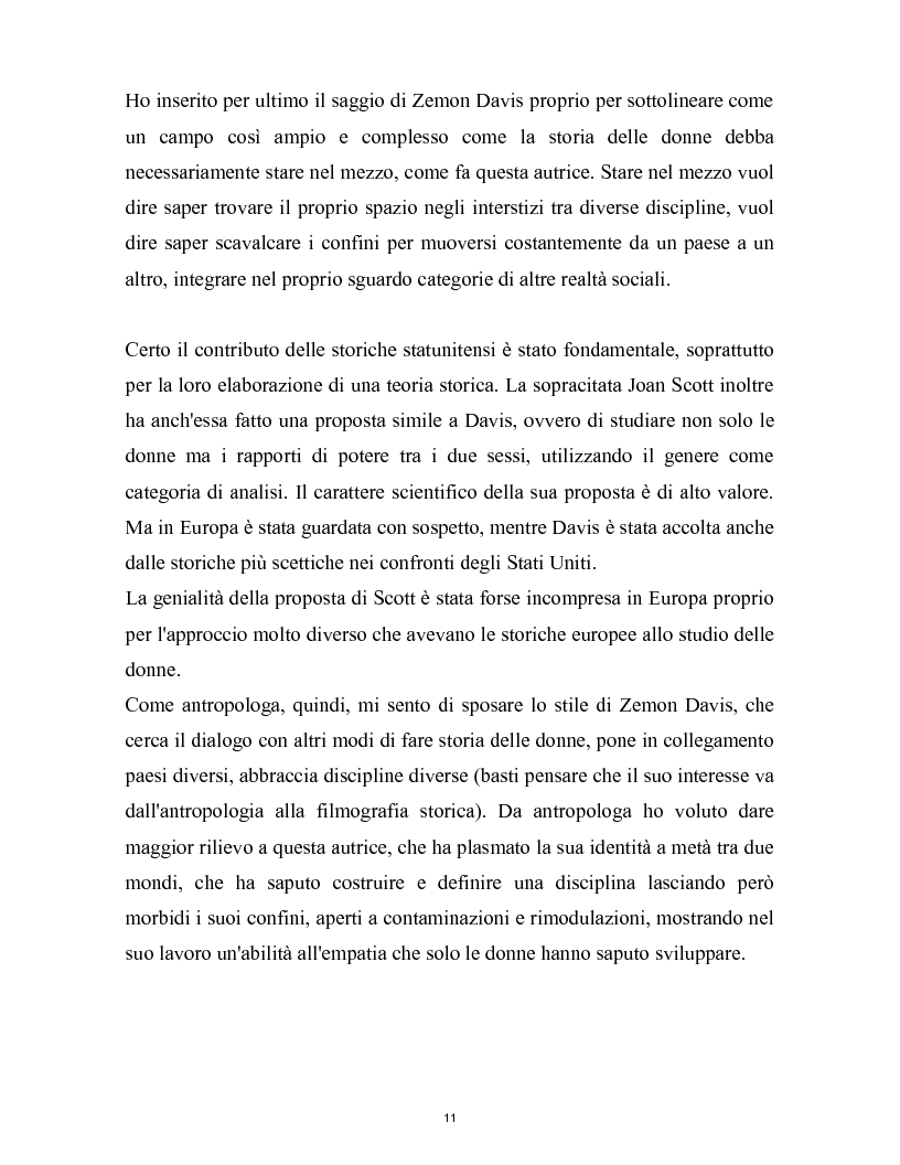 Anteprima della tesi: La nascita della storia di genere. La scuola americana e quella francese a confronto., Pagina 8
