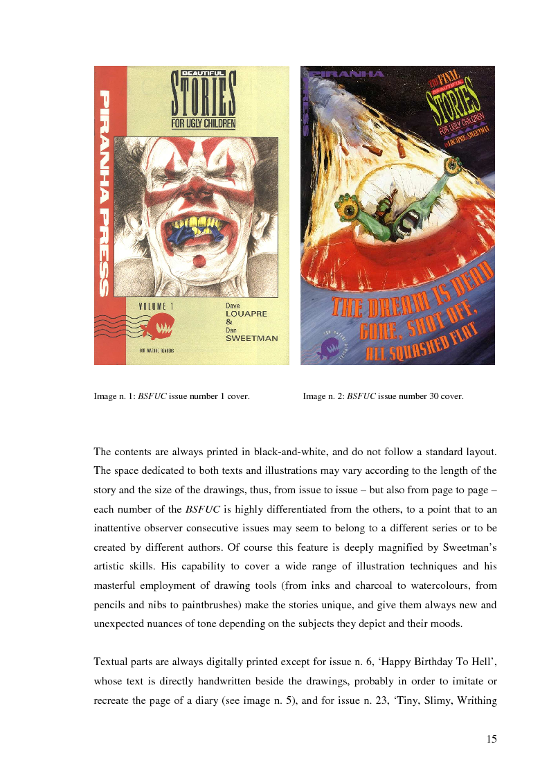 Anteprima della tesi: Beautiful Stories For Ugly Children: Word/Image Interaction in Illustrated Fiction, Pagina 6