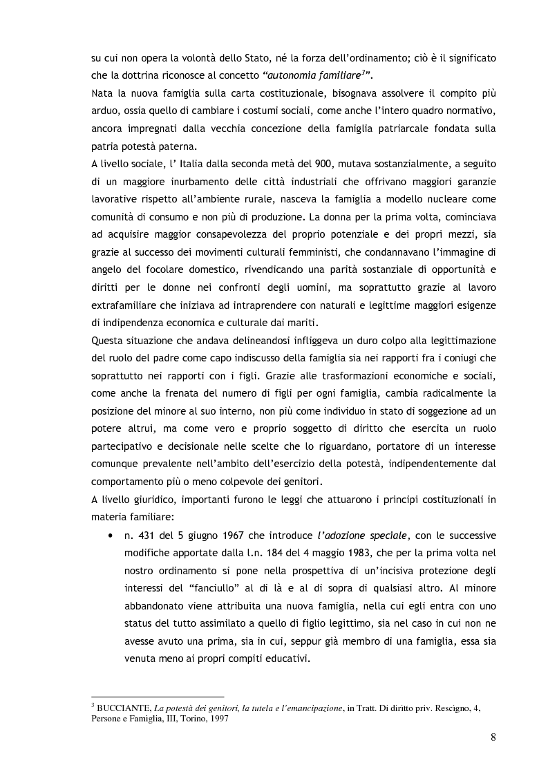 Anteprima della tesi: Il consenso ai trattamenti sanitari per i minori, Pagina 4