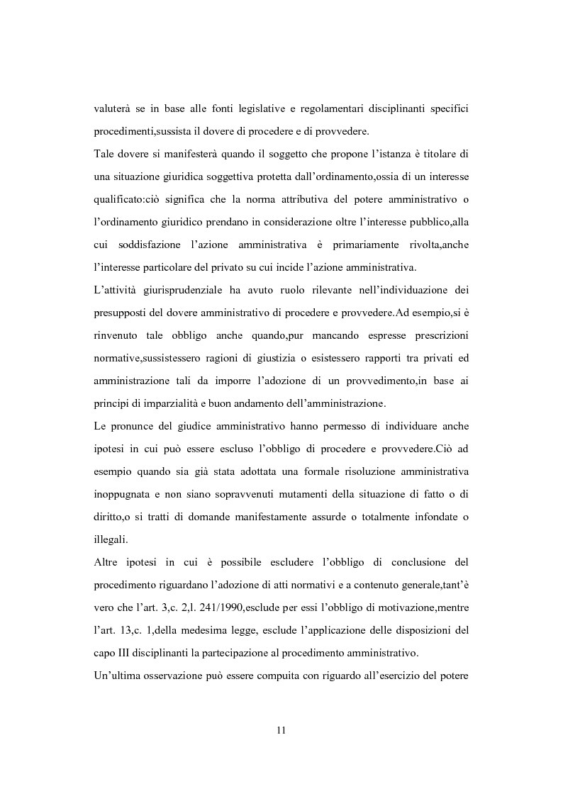 Anteprima della tesi: L'Istituto del Silenzio Assenso alla luce della L. n. 241/1990 e successive modifiche, Pagina 10