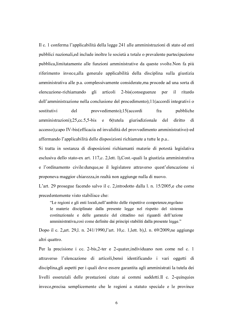 Anteprima della tesi: L'Istituto del Silenzio Assenso alla luce della L. n. 241/1990 e successive modifiche, Pagina 5