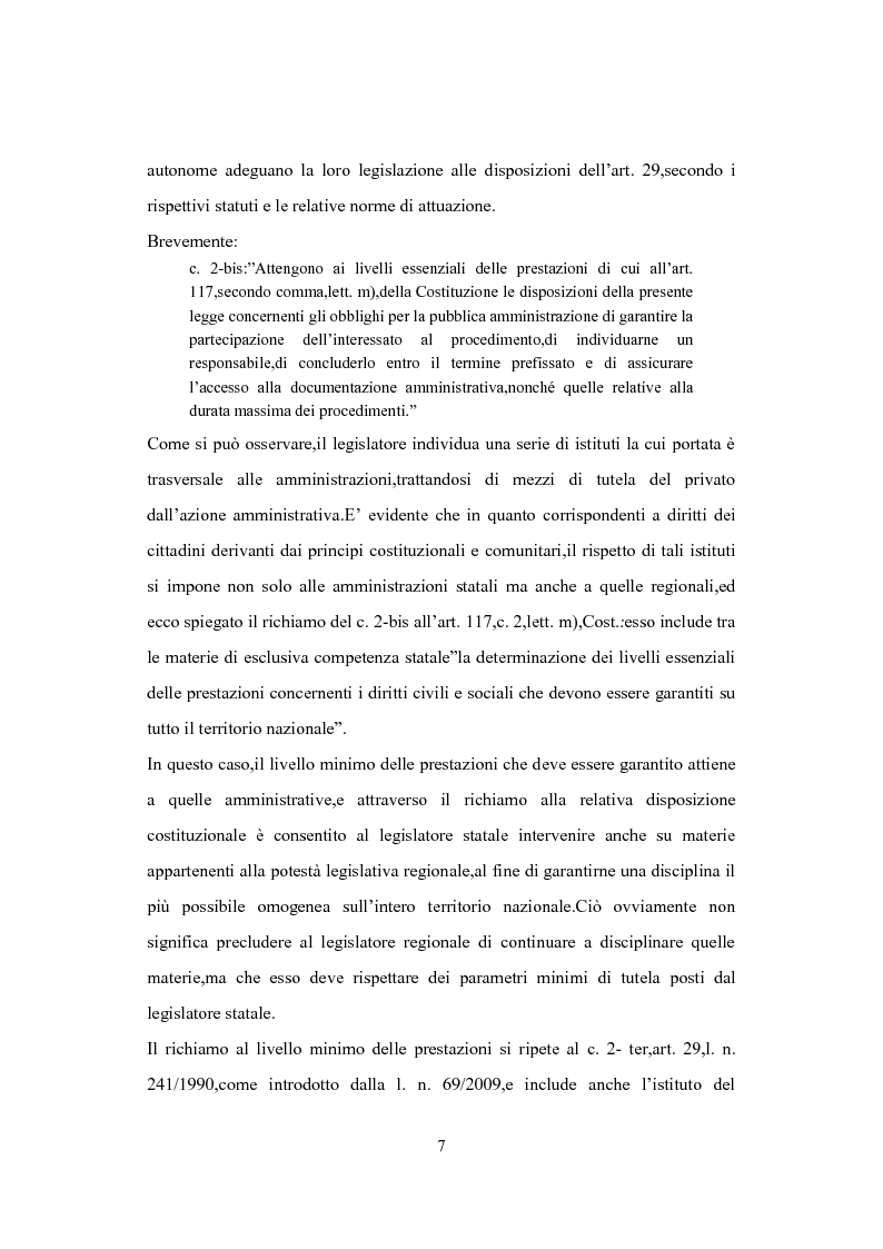 Anteprima della tesi: L'Istituto del Silenzio Assenso alla luce della L. n. 241/1990 e successive modifiche, Pagina 6