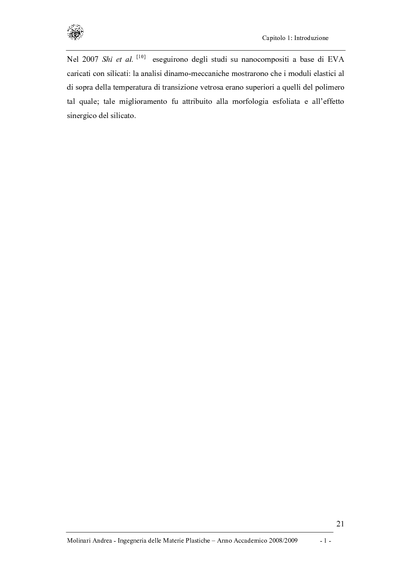 Anteprima della tesi: Studio delle proprietà dinamico-meccaniche di nanocompositi polimerici, Pagina 9