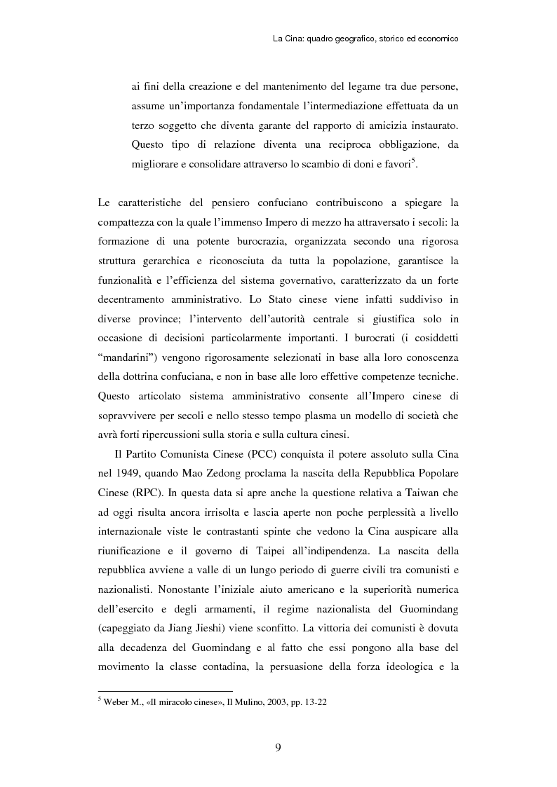 Anteprima della tesi: L’ingresso della Cina in Occidente. Strategie bidirezionali di internazionalizzazione delle imprese. Ipotesi teoriche e casi esemplificativi, Pagina 10