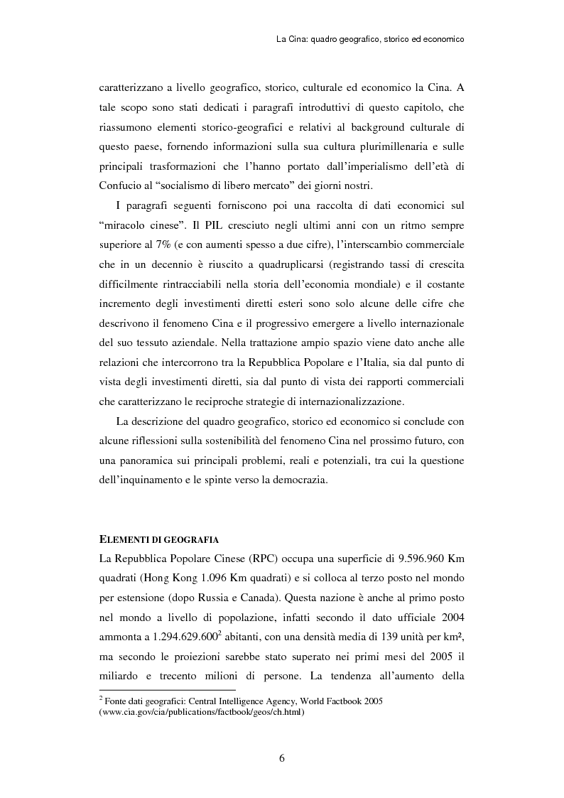Anteprima della tesi: L’ingresso della Cina in Occidente. Strategie bidirezionali di internazionalizzazione delle imprese. Ipotesi teoriche e casi esemplificativi, Pagina 7