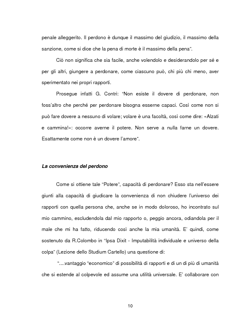 Anteprima della tesi: Il perdono di se stessi è possibile, Pagina 11