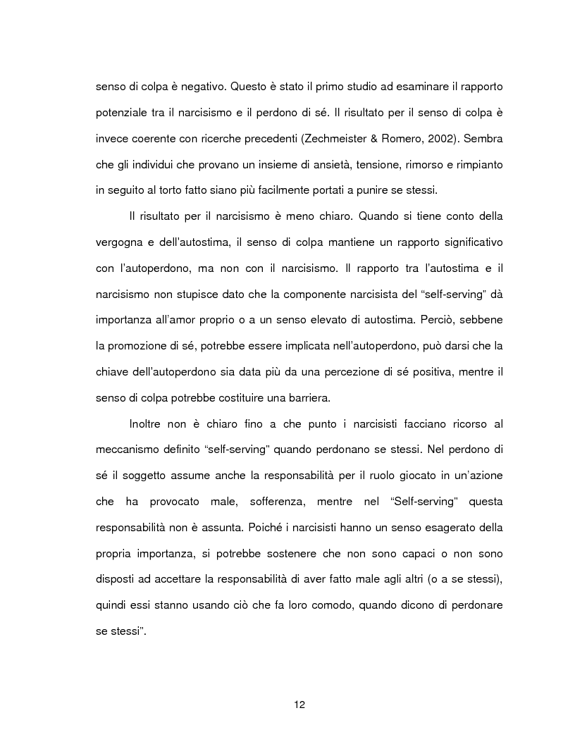 Anteprima della tesi: Il perdono di se stessi è possibile, Pagina 13