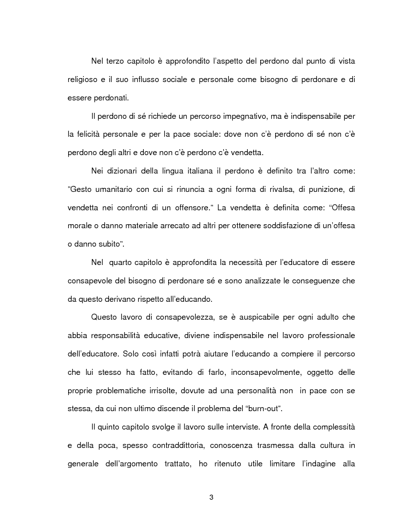 Anteprima della tesi: Il perdono di se stessi è possibile, Pagina 4