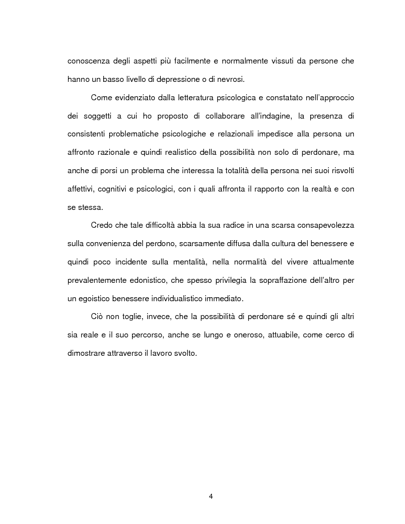 Anteprima della tesi: Il perdono di se stessi è possibile, Pagina 5