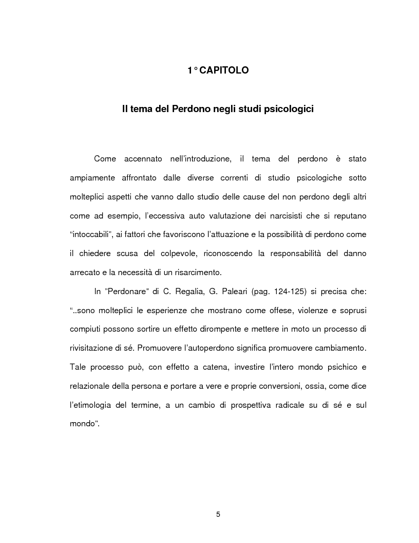 Anteprima della tesi: Il perdono di se stessi è possibile, Pagina 6