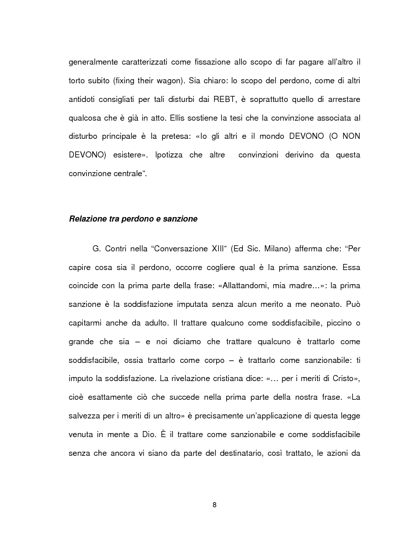 Anteprima della tesi: Il perdono di se stessi è possibile, Pagina 9
