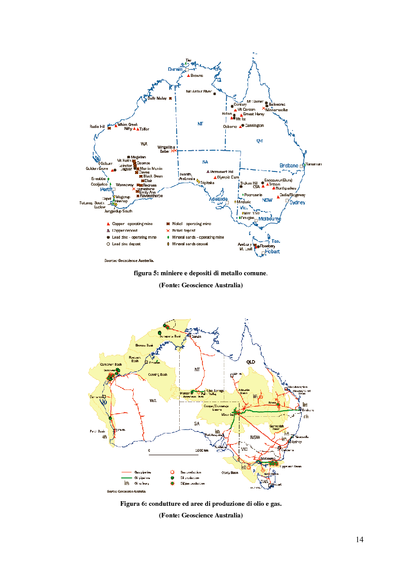 Anteprima della tesi: Risorse energetiche nel Sud Australia: i progetti di sviluppo geopolitico, Pagina 4