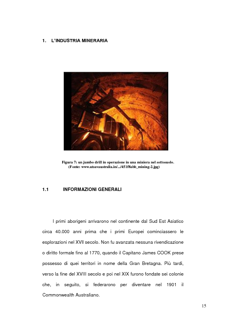 Anteprima della tesi: Risorse energetiche nel Sud Australia: i progetti di sviluppo geopolitico, Pagina 5