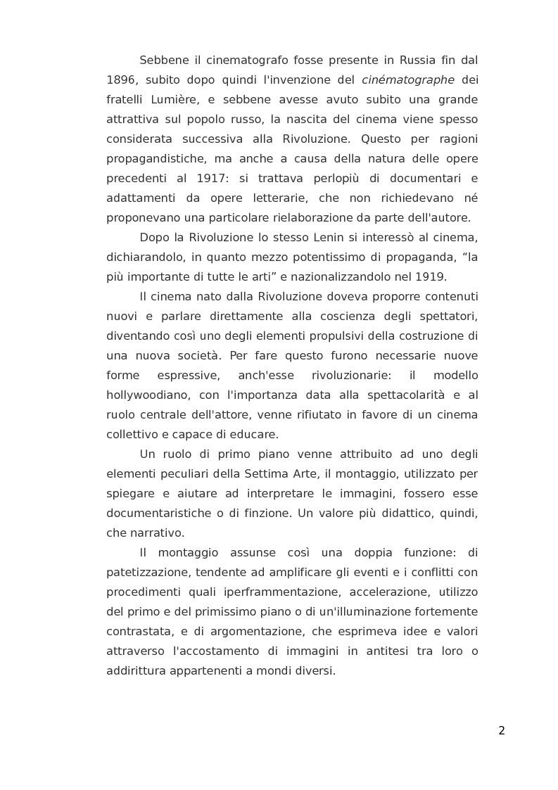 Anteprima della tesi: ''Ciapaiev'' tra l'Unione Sovietica e l'Occidente, Pagina 3