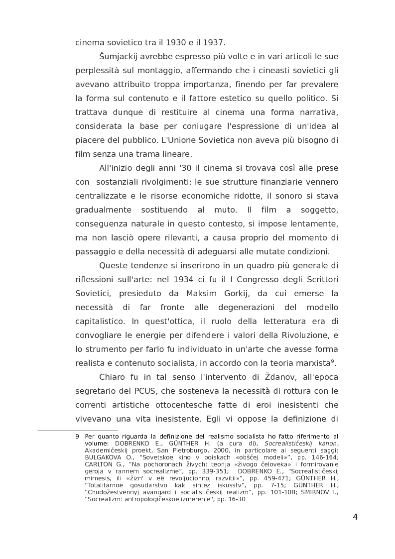 Anteprima della tesi: ''Ciapaiev'' tra l'Unione Sovietica e l'Occidente, Pagina 5