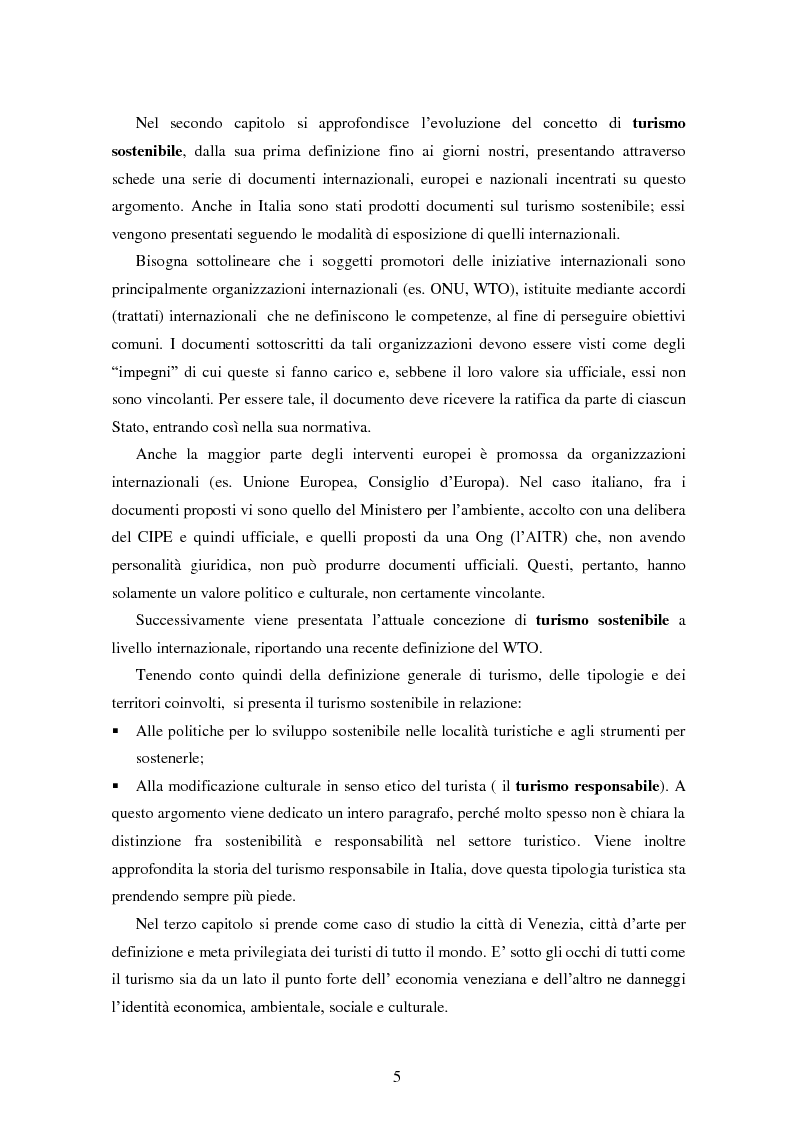 Anteprima della tesi: Analisi dei quadri di riferimento per il turismo sostenibile tra teoria e pratica, Pagina 3