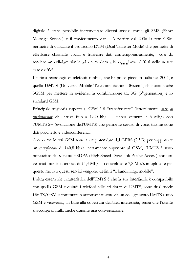 Anteprima della tesi: Infrastrutture di telecomunicazioni: tecniche e procedure di installazione e collaudo, Pagina 4