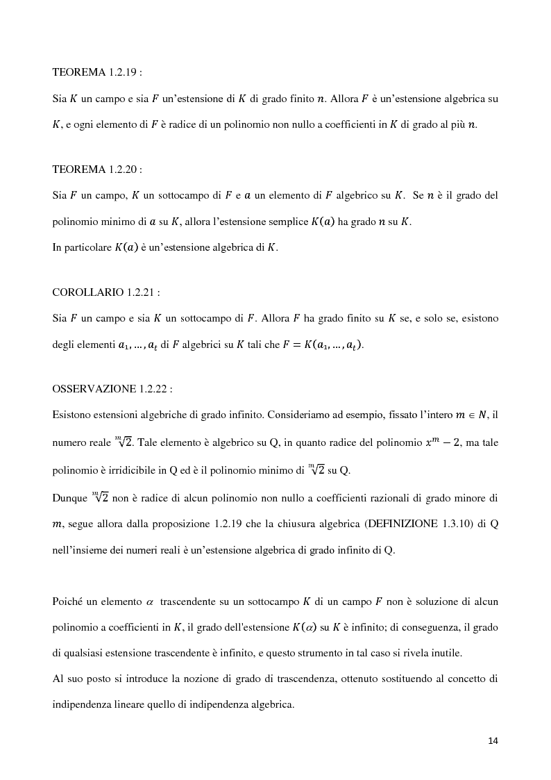 Anteprima della tesi: Curve algebriche piane e serie lineari, Pagina 11