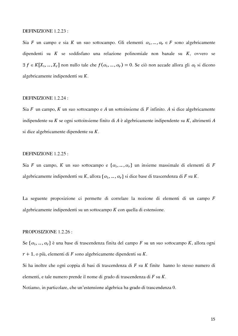 Anteprima della tesi: Curve algebriche piane e serie lineari, Pagina 12