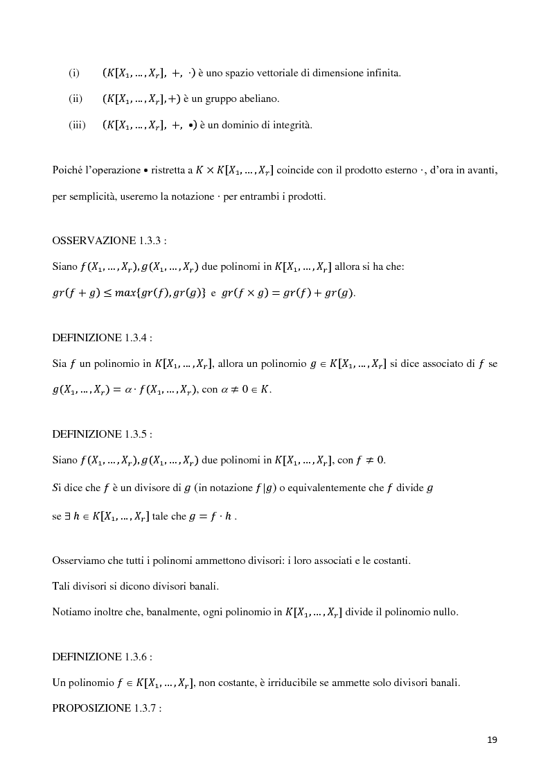 Anteprima della tesi: Curve algebriche piane e serie lineari, Pagina 16