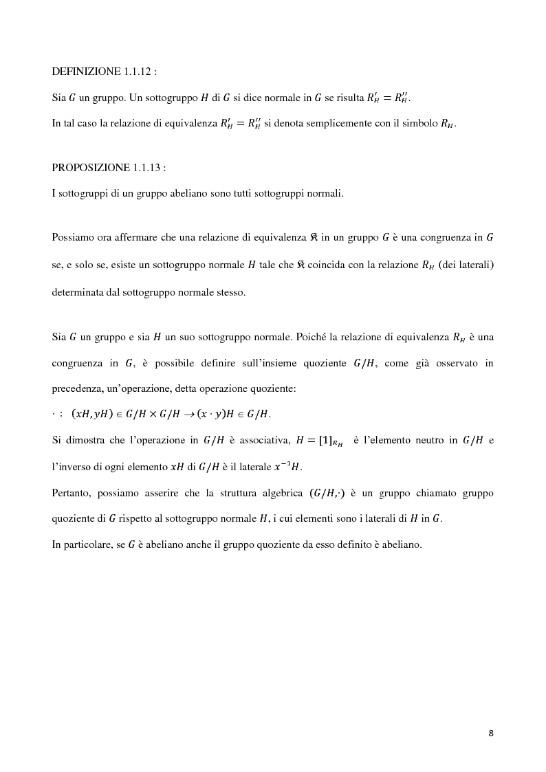 Anteprima della tesi: Curve algebriche piane e serie lineari, Pagina 5