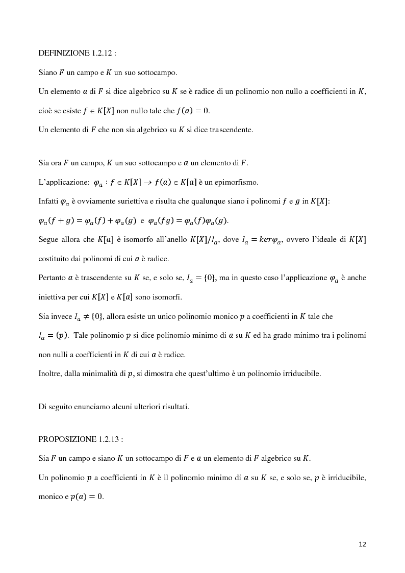 Anteprima della tesi: Curve algebriche piane e serie lineari, Pagina 9